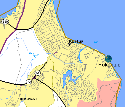The Kailua area